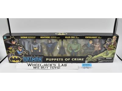 Batman Puppets Of Crime Animated Series NEW MISB Hasbro 2002 Action Figure