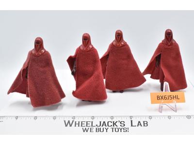 Lot Of 4 Emperor Royal Guards Star Wars 1980's Kenner Vintage Action Figures