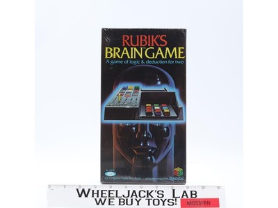 Rubik's Brain Game Logic & Deduction 1983 Ideal Vintage NEW SEALED