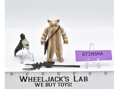 Logray Ewok 100% Complete Star Wars ROTJ 1983 Vintage Kenner NO REPRO