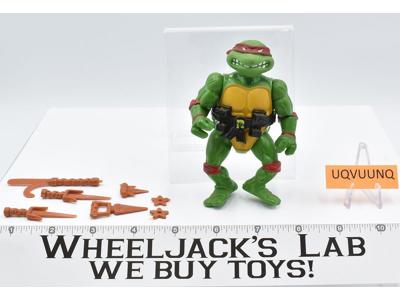 Raphael SOFT HEAD 100% Complete Teenage Mutant Ninja Turtle 1988 Playmates