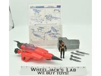 Stellar Stiletto 100% Complete 1988 GI Joe Cobra ARAH Hasbro Vehicle
