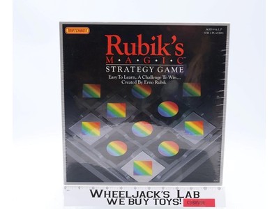 Rubik's Magic Strategy Game 1987 Matchbox Vintage NEW SEALED
