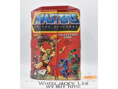 Collectors Case Complete He-Man Masters of the Universe MOTU 1984 Mattel