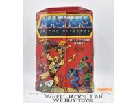 Collectors Case Complete He-Man Masters of the Universe MOTU 1984 Mattel