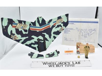 Falcon Glider With Grunt 100% Complete 1983 G.I. Joe Hasbro Vintage Vehicle