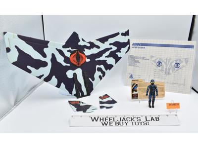 Cobra Viper Glider W/ Viper Pilot 100% Complete 1983 G.I. Joe Hasbro Vintage