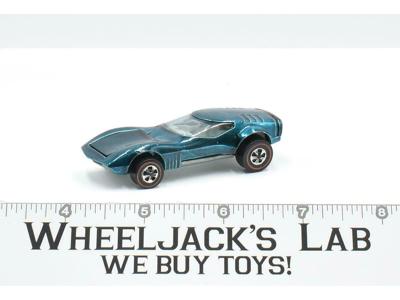 Torero Aqua 1969 Redline Hot Wheels Mattel Vintage Redline RL