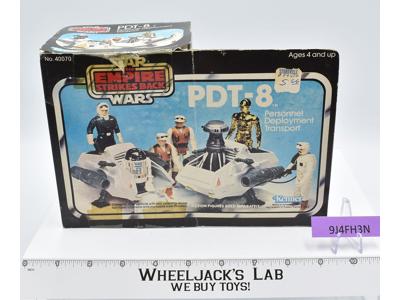 PDT-8 Transport Mini Rig 100% Complete W/Box Star Wars ROTJ 1983 Kenner Vehicle