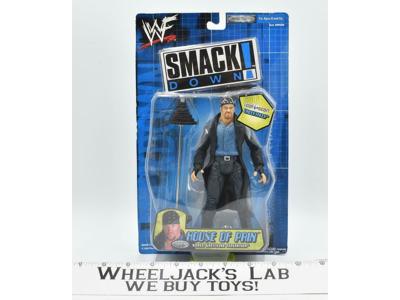 Undertaker Smack Down MOSC House Of Pain WWF 2000 JAAKS Action Figure