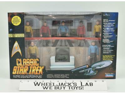 Star Trek Classic Collector Bridge Figure Set Original TV Show 1993 Playmates
