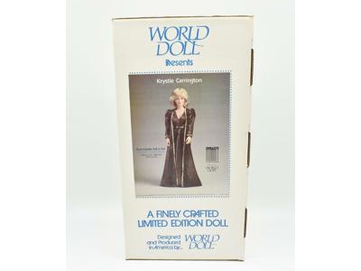 Krystle Carrington Dynasty MIB World Doll 1985 Vintage 19" Celebrity Collection