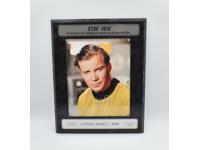 Captain James T. Kirk LE 212/5000 Star Trek 1994 AUTOGRAPHED Plaque