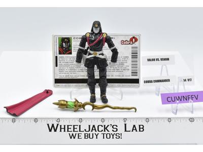 Cobra Commander v17 GI Joe Valor vs Venom 2004 Hasbro Action Figure
