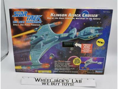 Klingon Attack Cruiser NEW The Next Generation Star Trek 1993 Playmates