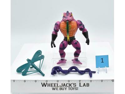 Tung Lasher #1 100% Complete He-Man MOTU Masters of the Universe 1986 Mattel