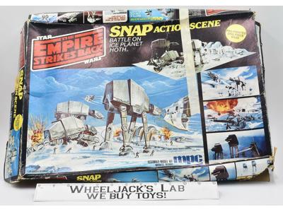 Battle on Ice Planet Hoth Snap Kit Diorama Star Wars 1981 MPC Fundimensions Kit