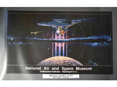 Air &amp; Space Museum Smithsonian Institution Star Trek Poster 37" x 39"