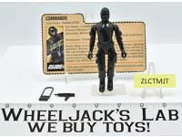 Snake Eyes V1 Straight Arm Complete 1982 GI Joe Hasbro Vintage Action Figure