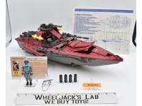 Moray Hydrofoil 100% Complete W/ LENS GI Joe 1985 Hasbro Vintage Action Figure