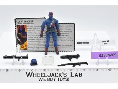 Cobra Trooper v3 100% Complete GI Joe 2006 Hasbro Action Figure