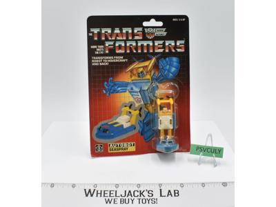 Seaspray MOSC NEW Sealed 1985 Vintage Hasbro G1 Transformers Action Figure