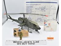 Dragonfly Assault Copter W/ Wild Bill Complete G.I. Joe 1983 Hasbro Vintage