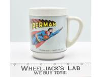 Superman Coffee Mug DC Comics Vintage 1978 Dawn Plastic Mug
