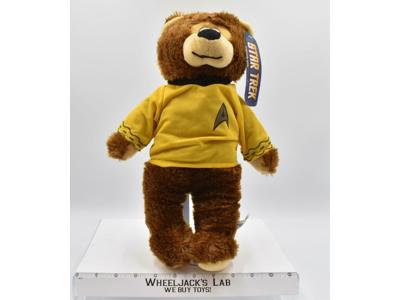 Captain Kirk Star Trek CBS Studios 2013 Toy Factory 14" Plush Bear NEW W/TAGS