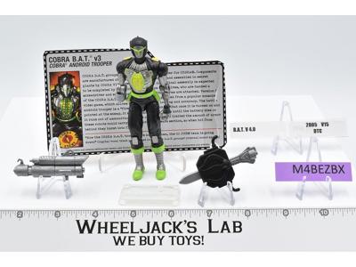 Cobra B.A.T. v3 v14 100% Complete GI Joe B.A.T. Attack 2005 Hasbro Action Figure
