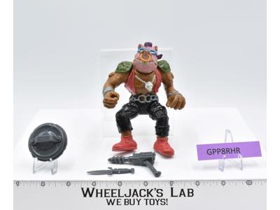 Bebop HARD HEAD 100% Complete Teenage Mutant Ninja Turtles 1988 Playmates