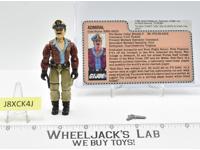 Admiral Keel-Haul V1 100% Complete G.I. Joe 1985 Hasbro Vintage Action Figure