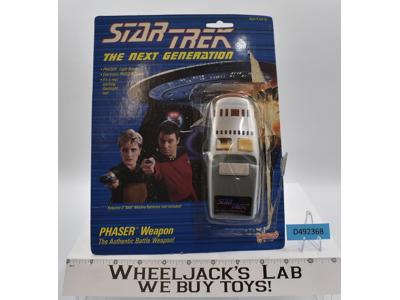 Phaser Weapon Star Trek The Next Generation 1988 Vintage Galoob