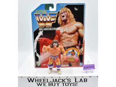 Ultimate Warrior W/CARDBACK 1991 WWF Wrestling Hasbro Action Figures