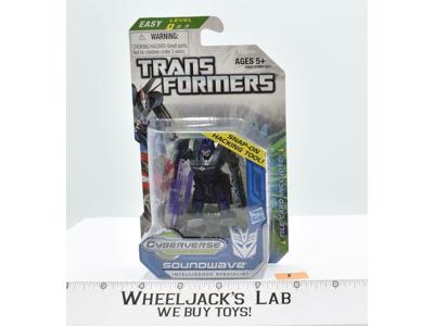 Soundwave #1 Transformers Prime Cyberverse 2012 Hasbro Figure MOSC NEW SEALED
