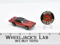 Custom Eldorado Red With Button 1968 Hot Wheels Mattel Vintage Redline RL