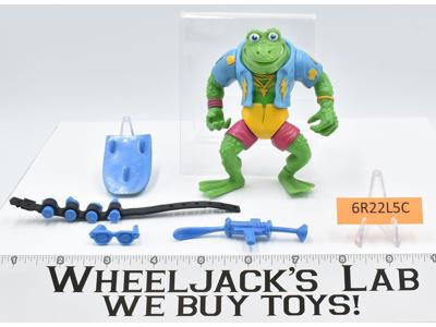Genghis Frog 100% Complete 1989 Teenage Mutant Ninja Turtle Vintage Playmates
