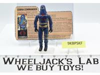 Cobra Commander V2 GI Joe Vintage Hasbro 1984 Action Figure