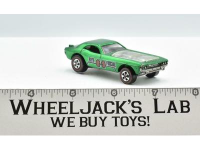 Bye Focal Green Restored 1970 Redline Hot Wheels Mattel Vintage Redline RL