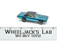Custom T-Bird Aqua 1968 Redline Hot Wheels Mattel Vintage Redline RL