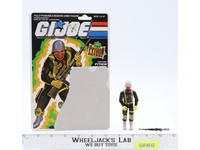 Python Officer V1 Complete W/34 Cardback 1989 G.I. Joe Hasbro Vintage Act Figure