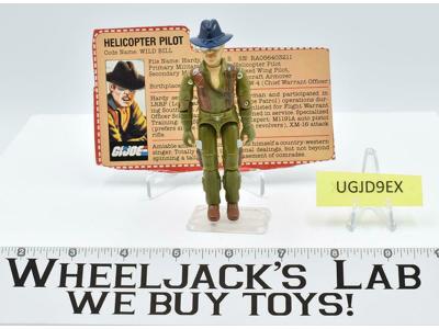 Wild Bill V1 100% Complete 1983 GI Joe Hasbro Vintage Action Figure