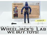 Cobra Commander V2 100% Complete GI Joe 1984 Hasbro Vintage Action Figure