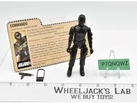 Snake Eyes V1 Straight Arm Complete G.I. Joe 1982 Hasbro Vintage Action Figure