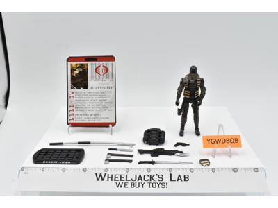 Desert Viper 100% Complete GI Joe Rise of Cobra 2009 Hasbro Action Figure