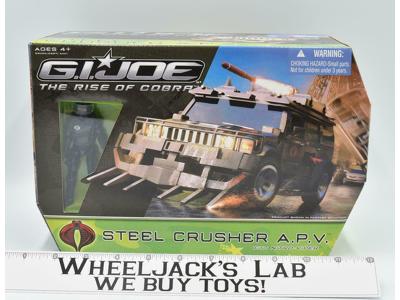 Steel Crusher A.P.V. W/Nitro Viper G.I Joe Rise of Cobra 2009 Hasbro SEALED MISB