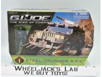 Steel Crusher A.P.V. W/Nitro Viper G.I Joe Rise of Cobra 2009 Hasbro SEALED MISB