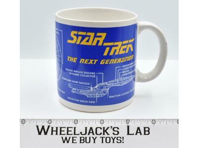 USS Enterprise NCC-17-01-D Star Trek 1994 Pfaltzgraff Coffee Mug