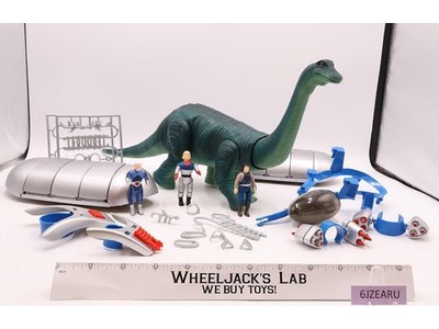 Diplodocus W/Questar & Aries WORKS 100% Complete Dino Riders 1989 Tyco Figure