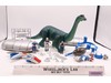 Diplodocus W/Questar & Aries WORKS 100% Complete Dino Riders 1989 Tyco Figure